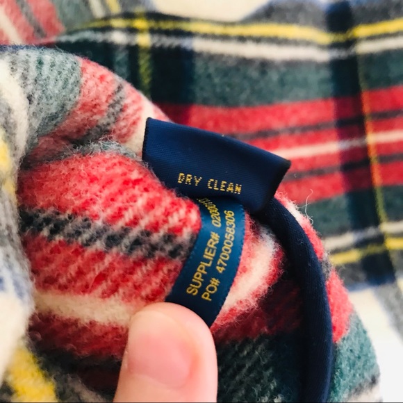 Polo Ralph Lauren 100% wool plaid jacket XS - Picture 12 of 13